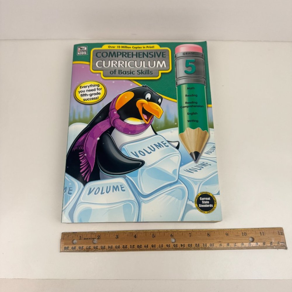 Paperback Comprehensive Curriculum‎ Basic Skills Grade 5 Book Carson Dellosa Edu
